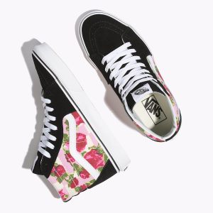 Vans Bayan Spor Ayakkabı Romantic Floral Sk8-Hi Renkli/Beyaz | 98206-751